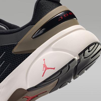 Мужские кроссовки Jordan TRUNNER FLOW Беговая обувь Мужские низкие Черный/Университетский красный/Паломино/Фантомно-серый