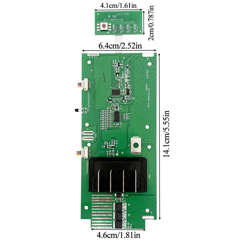 20X18650 Lithium Battery Plastic Case Protection Circuit Board PCB for For RYOBI 40V Battery OP4040 OP4050 Shell Housings