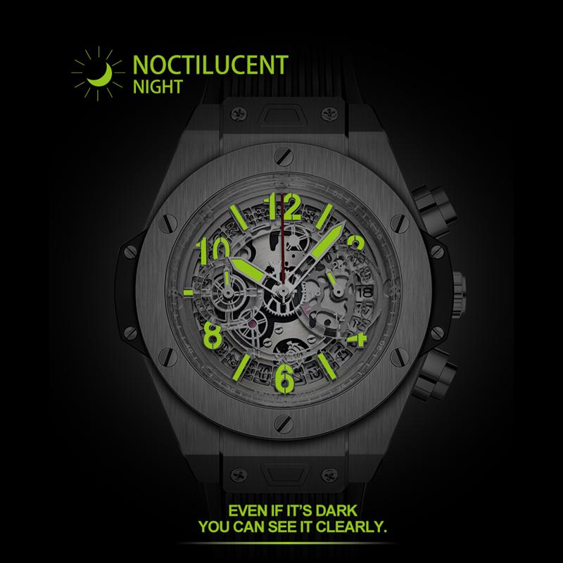 KIMSDUN Часы мужские топ бренд роскошные часы мужские спортивные силиконовые модные календарные часы камень