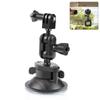 PULUZ PU545B Suction Cup Camera Mount Adjustable Car Camera Mount Dual Ballhead 360 Degrees Rotatable