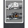1/24 Peterbilt 389 Седельные тягачи Грузовик Сплав Американский Мускул Грузовик Модель Игрушка Литой Металл Звук и Свет Машина Игрушка для Детей Транспортное средство