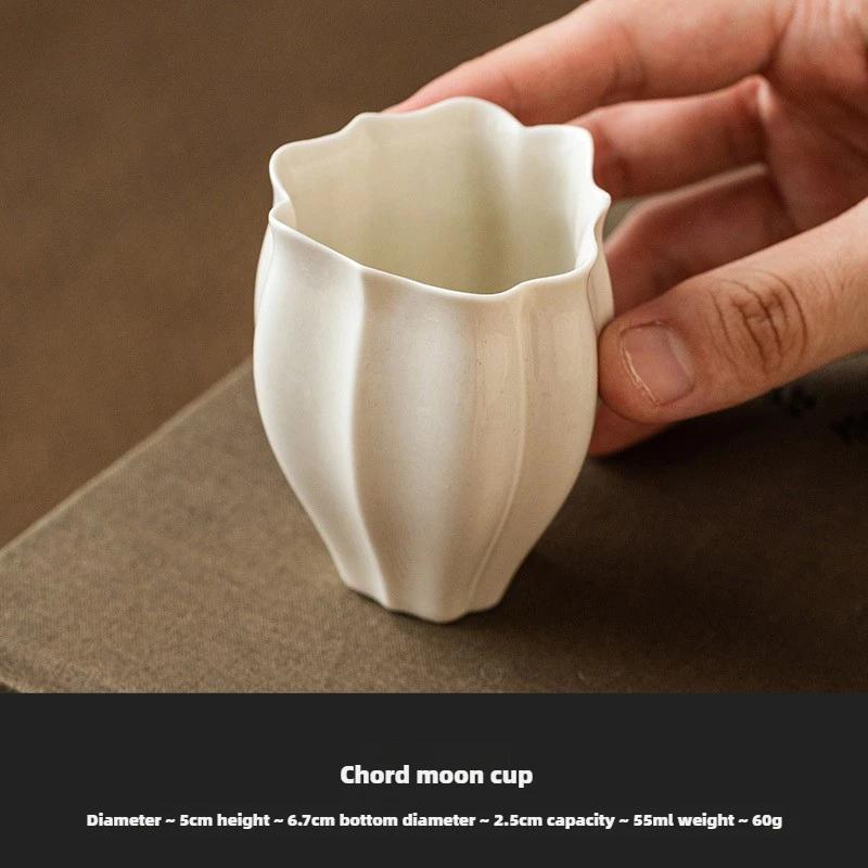 Трава, ясень, кружево, основная керамическая чашка для чая, чайный сервиз «Кунг-фу», ароматическая чашка для дегустации чая, простая чашка для чая