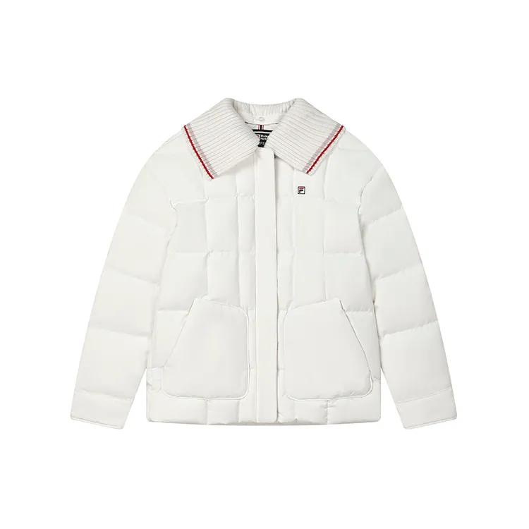 FILA MODERN HERITAGE Down Jacket Women's Steam White (Unisex) Down Jackets F11W341915F IV