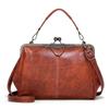 Women Vintage Simple Style Shoulder Bag High Quality PU Leather Lady Crossbody Bag