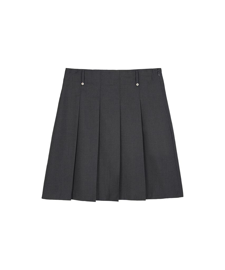Fortena Classic Mid Length Skirt-2Color
