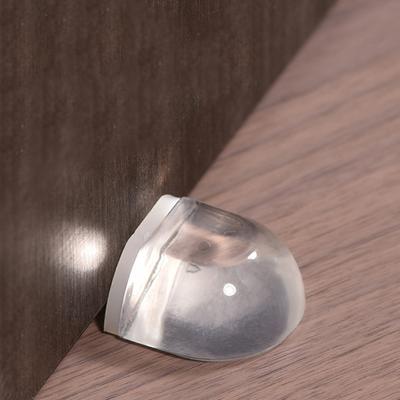 Дверной стопор, нет необходимости, самоклеящийся дверной держатель для предотвращения столкновений, фиксатор двери S