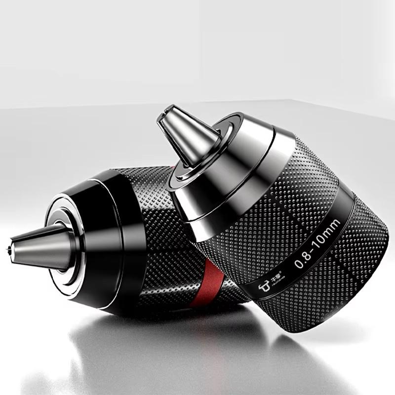 Быстрозажимной патрон для сверла с быстросменным адаптером 1/2 3/8 Unf крепление 2~13 мм 0,8~10 мм самозатягивающиеся патроны для сверл с отверткой