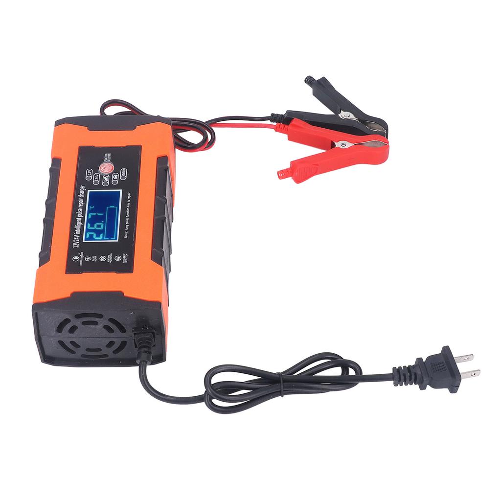 Зарядное устройство для аккумуляторов Pulse Repair 12 В 10 А 24 В 5 А для обслуживания автомобильных аккумуляторов