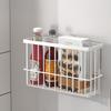 Органайзер для дверцы шкафа Клейкая полка для хранения Внутри шкафа Кухонный настенный органайзер для кладовой Подвесная корзина для хранения для холодильника Организация ванной комнаты