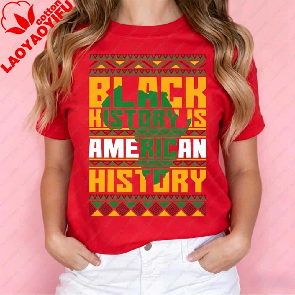 Black History Is American History Tshirt Juneteenth Day TShirt African American Shirt Huunisex Rights Tee Unisex Unisex Fashion Tops