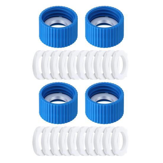1/2/3/4/5/6 Наборов Комплект Муфт для Водяного Фильтра Походы Кемпинг 28 мм Наружная Резьба Водяные Фильтры Стандартные Пластиковые Бутылки Фильтрация Очистка Муфты
