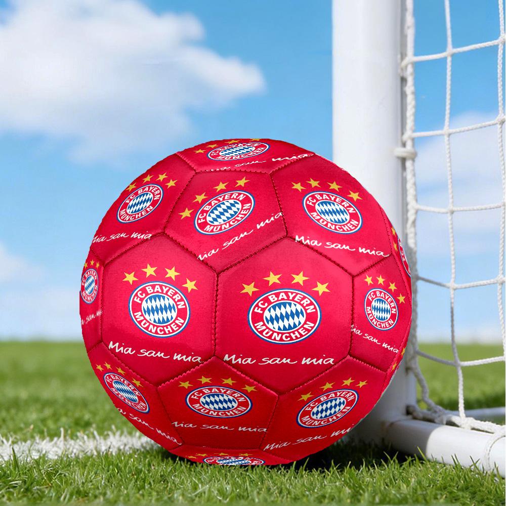 Munich FC Crest Printed Size 5 Soccer Balls, High-Quality, Anti-Slip, Protective Football, A Unique Gift , Birthdays, Christmas Gifts
