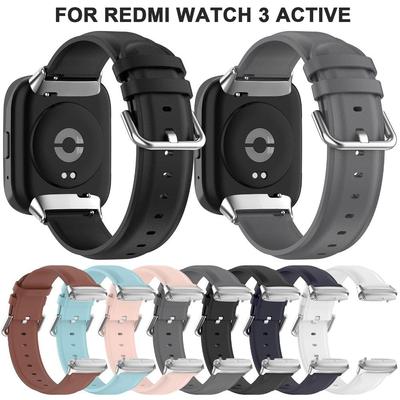 Сменный кожаный ремешок для часов, браслет, ремешок для часов для Redmi Watch 3 Active Smart Watch