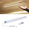 1PC USB LED Under Cabinet Light Bar Smart Lamp 5V Hand Sweep Sensor Lights Closet Wardrobe Bedroom Kitchen Light 3 Colors Changeable