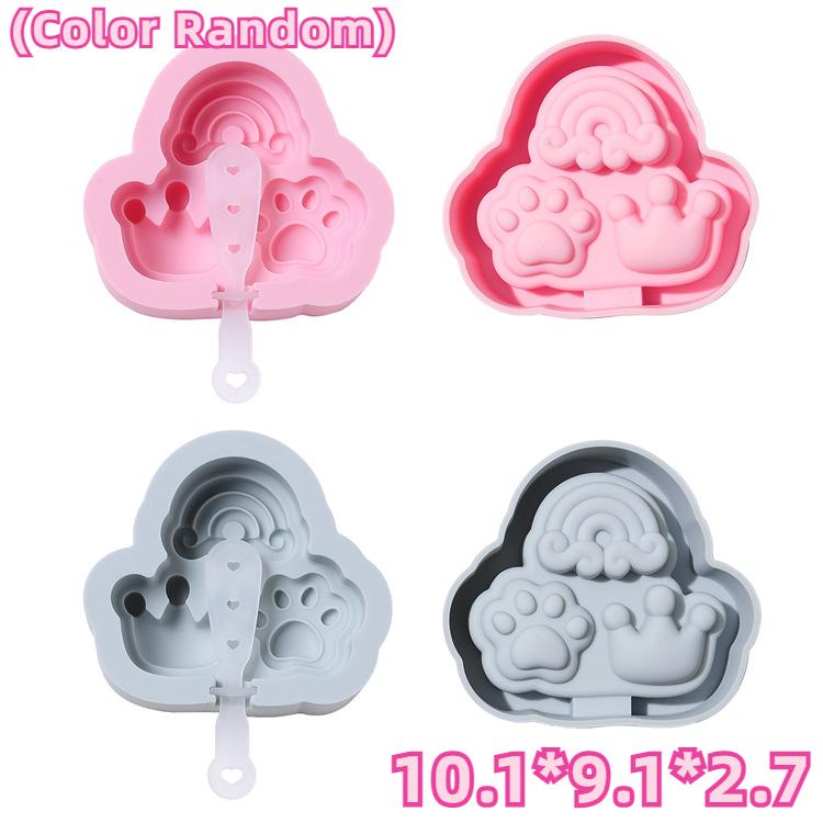 Силиконовая форма для мороженого в форме лодочки в виде щенка, котенок, шоколадные конфеты, желе, коробка для приготовления мороженого в виде животного, подарки на День защиты детей