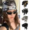 Retro Print Square Scarf For Women Men Y2k Spicy Girls Hair Scarf Luxury Hair Shawl Wrap Fashion Hip-hop Kerchief Hijab Headband