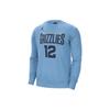 Флисовый свитшот Ja Morant Memphis Grizzlies, мужские топы, голубой DZ0610-422