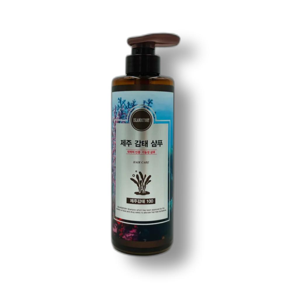 Jeju Gamtae Shampoo 500ml, Hair Loss Symptom Relief, Vegetable Natural Shampoo, Scalp Effect, 1 Pc.