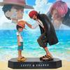 18 см One Piece Аниме Фигурка Четыре императора Шанкс Соломенная шляпа Луффи Фигурка One Piece Sabo Ace Санджи Ророноа Зоро Фигурка