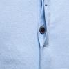 Gant 2025 Summer New Embroidered Business Casual Shirt Men's Short Sleeved Cotton Linen Shirt Stand Collar Cotton Shirt