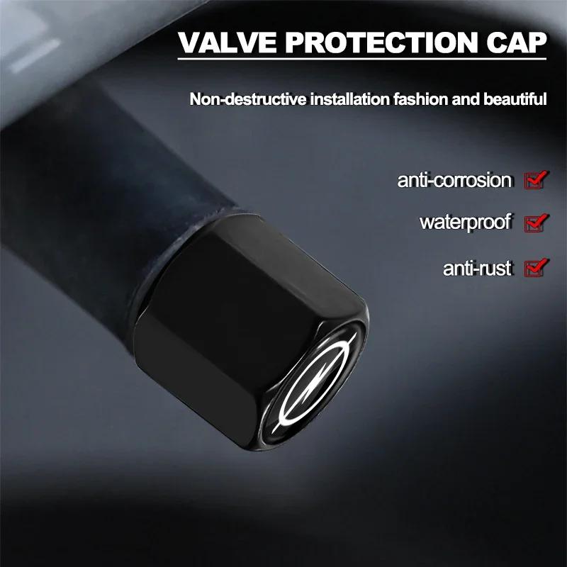 CIS1 Car Wheel Tire Valve systems Cap With Keychain Keyring Badge For Opel Astra j Insignia Astra g Corsa Zafira b Mokka Accessories