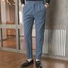 2023 Men's Slim Fit Striped Corduroy Trousers - Autumn Korean Style Casual Pants