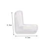 4Pcs Silicone Baby Safety Protector Furniture Corner Cover Anticollision Edge