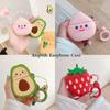 Cute Cartoon Silicone Bluetooth Wireless Earphone Case for Apple AirPods Protective Cover