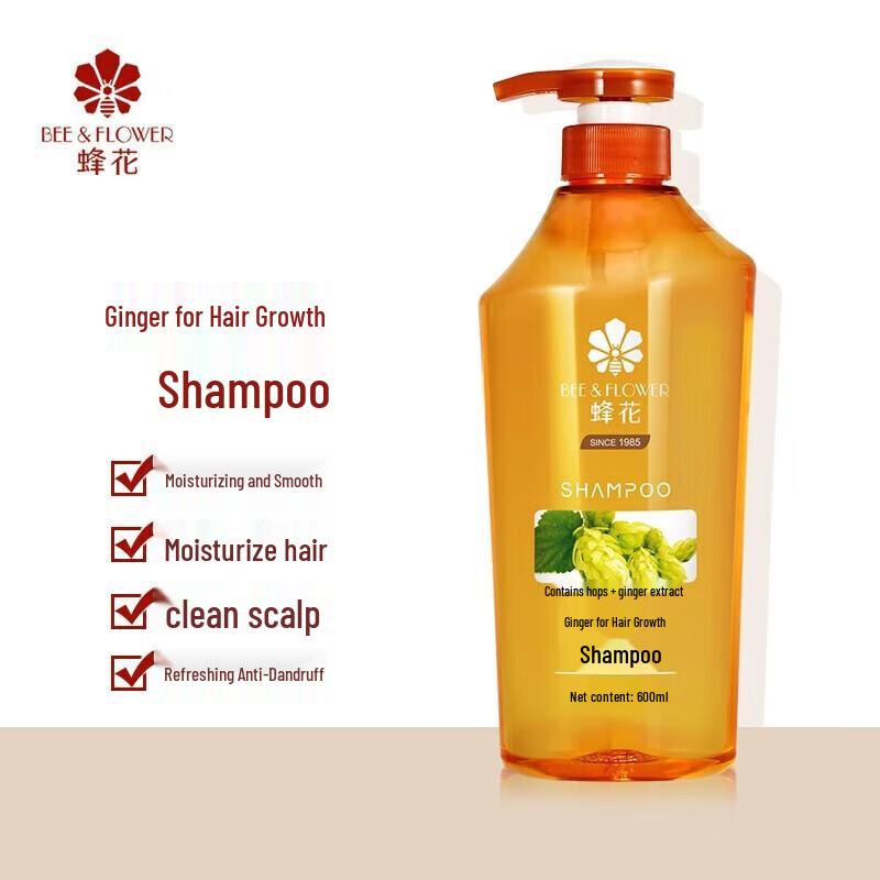 Bee & Flower Ginger Hair Strengthening Shampoo