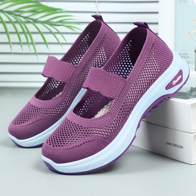 Удобные и модные универсальные нескользящие амортизирующие женские сандалии с супинатором - повседневная обувь с мягкой дышащей сетчатой подошвой