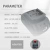 Зарядное устройство для аккумулятора Подходит для Makita 18V 21V Li-ion Аккумулятора Портативное БыстроеБренд+ Зарядное устройство для замены аккумулятора Makita Штекер EU Us