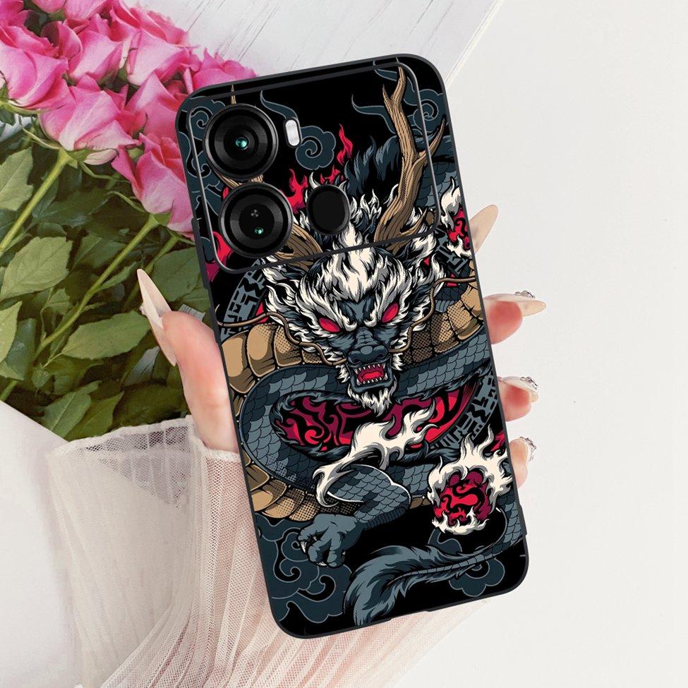 Чехол для ITEL P40 Чехол P662L Силиконовый Милый Кот Модный Забавный Расписной Funda Для P40 ITEL P 40 Корпус Телефона