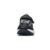 Li Ning Comfortable Casual Non-Slip Wear-Resistant Breathable Lightweight Low-Top Running Shoes Kids Sneakers Black White YKNR044-1