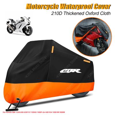Honda Чехол водонепроницаемый для Honda CBR 125R 600 650F/R 1100XX 1000F cbr 600 954 1000 RR 900RR мотоциклетный чехол от пыли и дождя