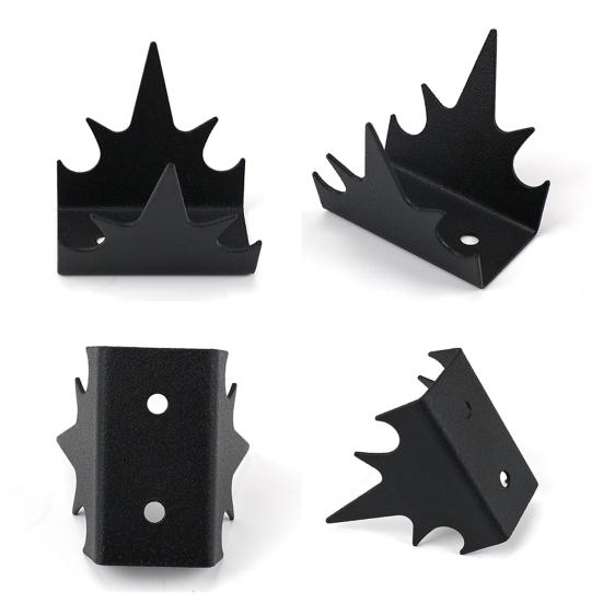 4/8 шт. Гвоздь для забора Шипы для забора против лазания Атмосферостойкий Защитный барьер Коммерческие шипы для забора