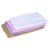 Soft Cotton Stripe Beauty Salon Sheet SPA Treatment Bed Cover With Face Breath Hole