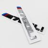 VYOJ1 Car 3D ABS Trunk Letters Logo Badge Emblem Decal Sticker For BMW M140 M145 M235 M240 M340 M530 M550 M760LI M135 E39 E60 E61 F48