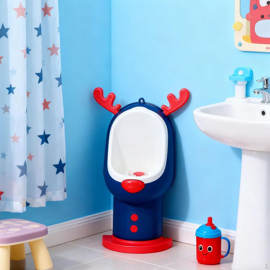 Подвесной тренажер для писсуара, стоячий писсуар для приучения к горшку со смешной мишенью для прицеливания, прочный, удобный