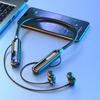 Новая трансграничная шейная Bluetooth-гарнитура: Большой аккумулятор, Внутриканальные спортивные, Беспроводные с цифровым дисплеем