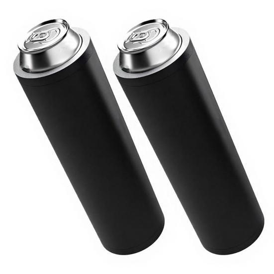 Dual Can Holder with Quick Soda Can Cooler Insulated Beverage Reload 2 Beer Holder Outdoor