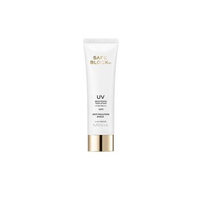 Солнцезащитный крем Safe Block RX Brightening Tone-Up SPF50+ PA++++ 50 мл, ежедневная защита от ультрафиолета + усилитель сияния