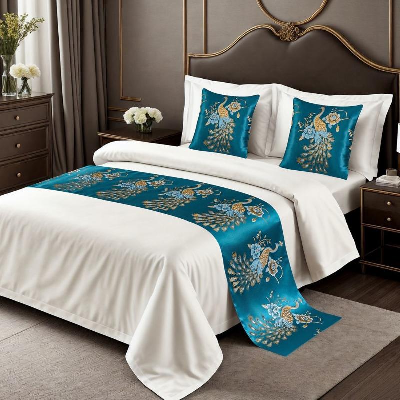 Универсальный всесезонный бегунок на кровать Мягкое и удобное одеяло для кондиционирования воздуха Высококачественное одеяло на изножье кровати для гостиниц типа «проживание в семье» Домашнее украшение Полотенце