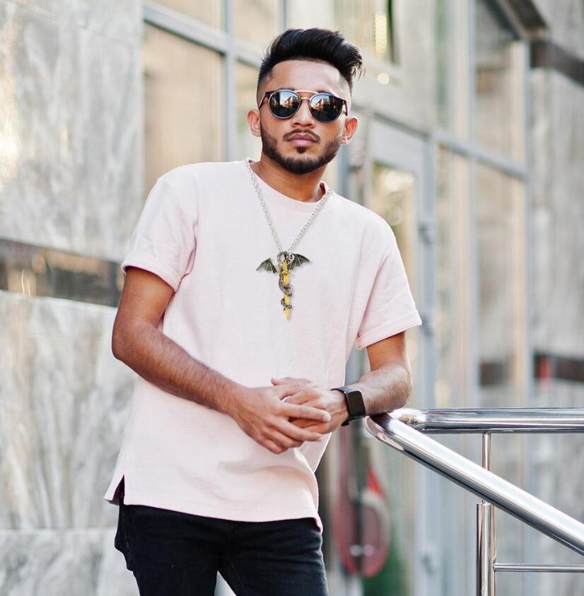 Светящийся меч дракона, кулон, изготовление ювелирных изделий, ожерелье, декор