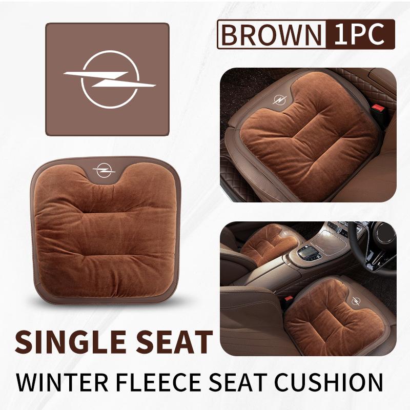 Winter Car Seat Cover Cushion Warm Flannel Protector Booster Pad For Opel Corsa Mokka Astra Cascada Adam Insignia Meriva Vectra BX8