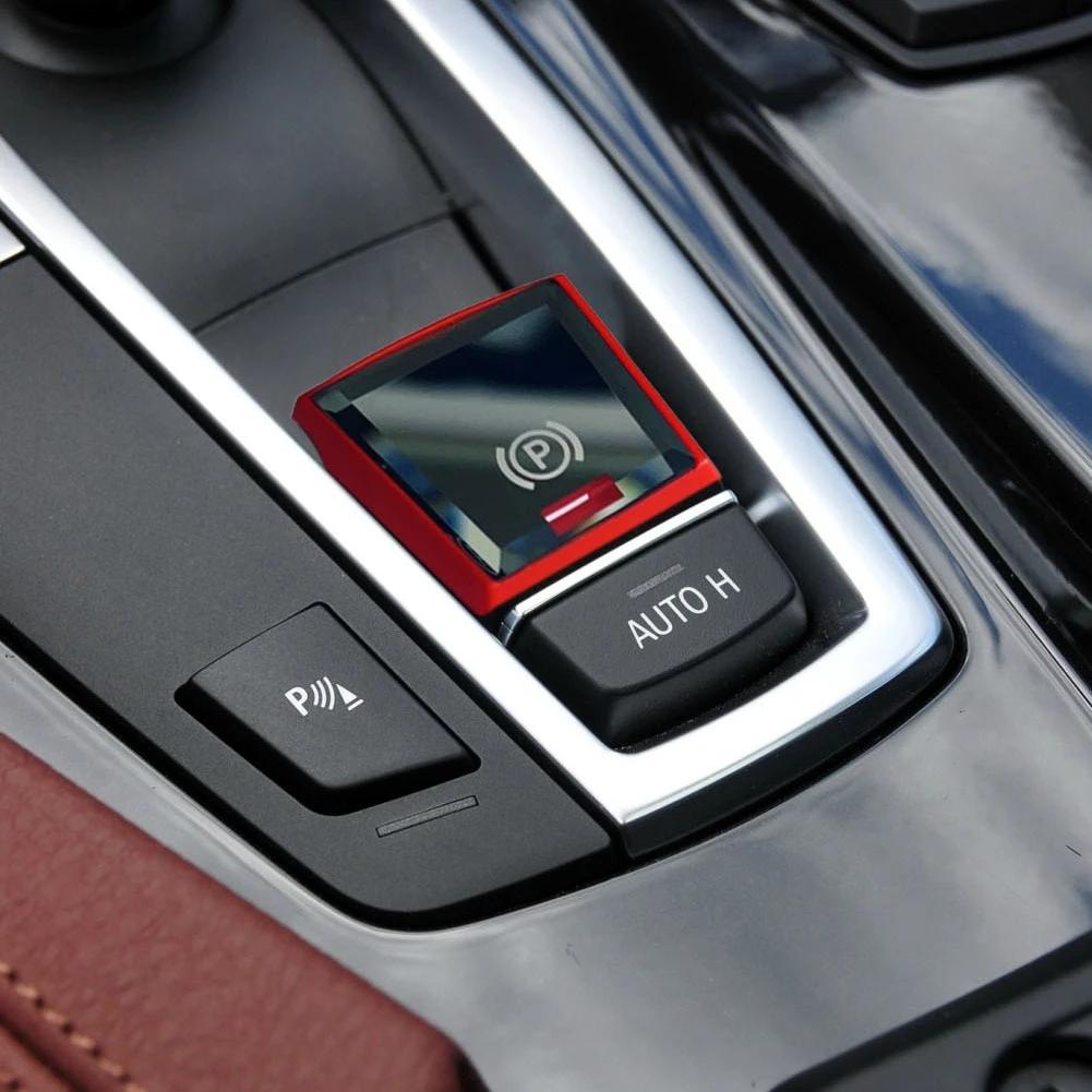 Car Handbrake Parking Brake P Button Switch Cover Fit For BMW 5 6 Series X3 X4 F10 F11 F18 F06 F12 F13 F25 F26