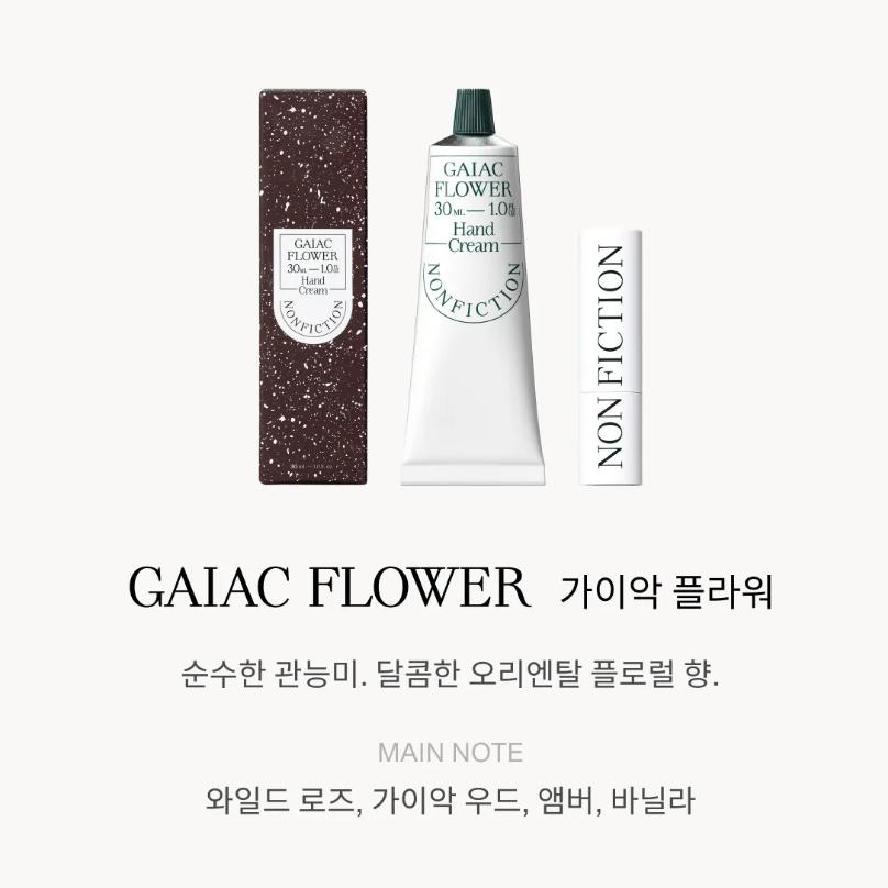 [NONFICTION] Official Hand Cream (30ml) & Vegan Lip Balm Set - [K-BEAUTY] Luxury Aesthetic Perfume Care Gift Box