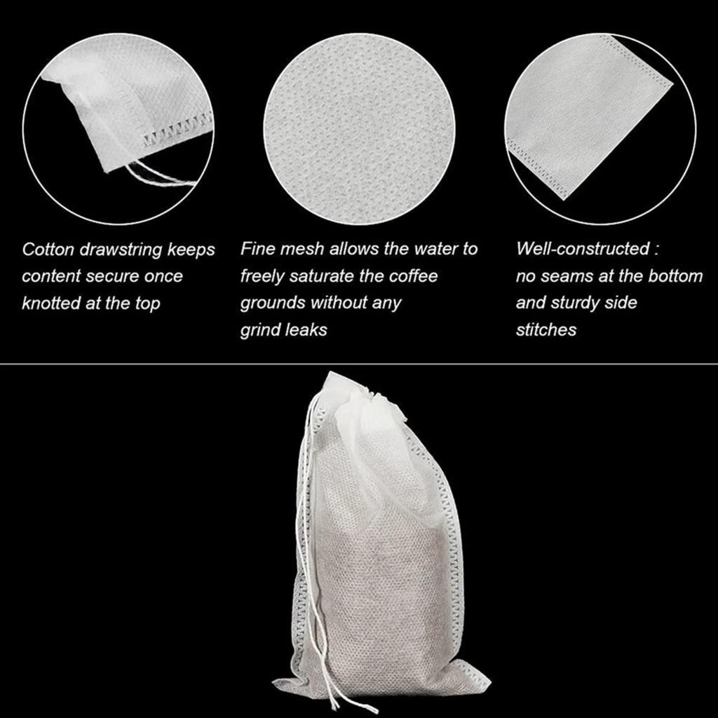 100pcs Cold Brew Bags Disposable Coffee Filter Bags