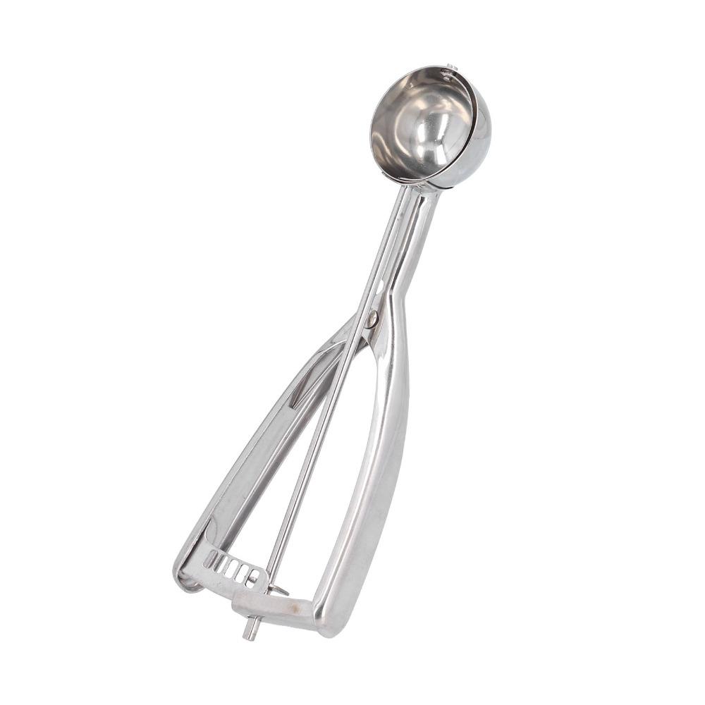 Trigger Release Ice Cream Ball Spoon Stainless Steel Fruit Digging Spoon Ice Cream Scoop For Home