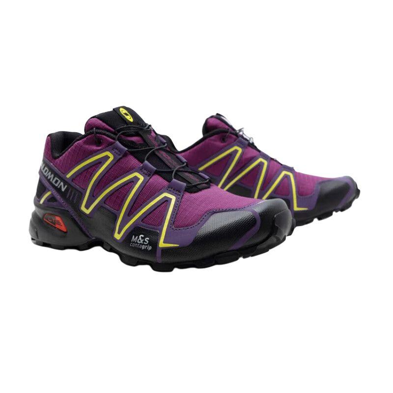 SALOMON Кроссовки Speedcross 3 Plum Caspia Crown Jewel Unisex Фиолетово-черные L47587700