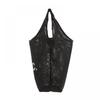 Apesse Psaeu H61679 Lzz Black Rebound Rebound Mesh Shopping Bag Tote Bag